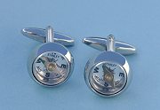 Stanley London Compass Cufflinks