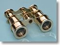 Stanley London Small Brass Binoculars