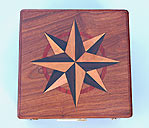 Inlaid Compass Rose