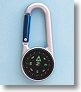 Aluminum Liquid Damped Carabiner Compass