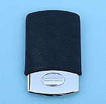 Dalvey Stainless Steel and Leather Card Case