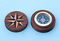 Compass with Lid Off