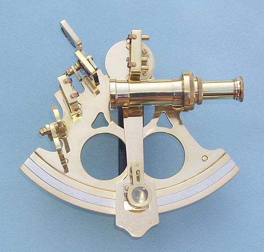 6-inch Stanley London Brass Sextant