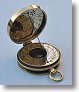 Copper and Brass Small Pocket Sundial