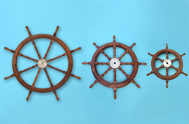 24-inch Diameter Ship's Wheel