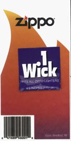 Zippo #2425 Replacement Wick