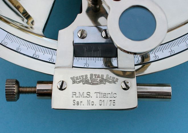 Detail of Titanic Limited Edition Serial Number