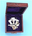 Sextant in Hardwood Case