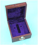 Case with Fitted Cut Outs for Sextant